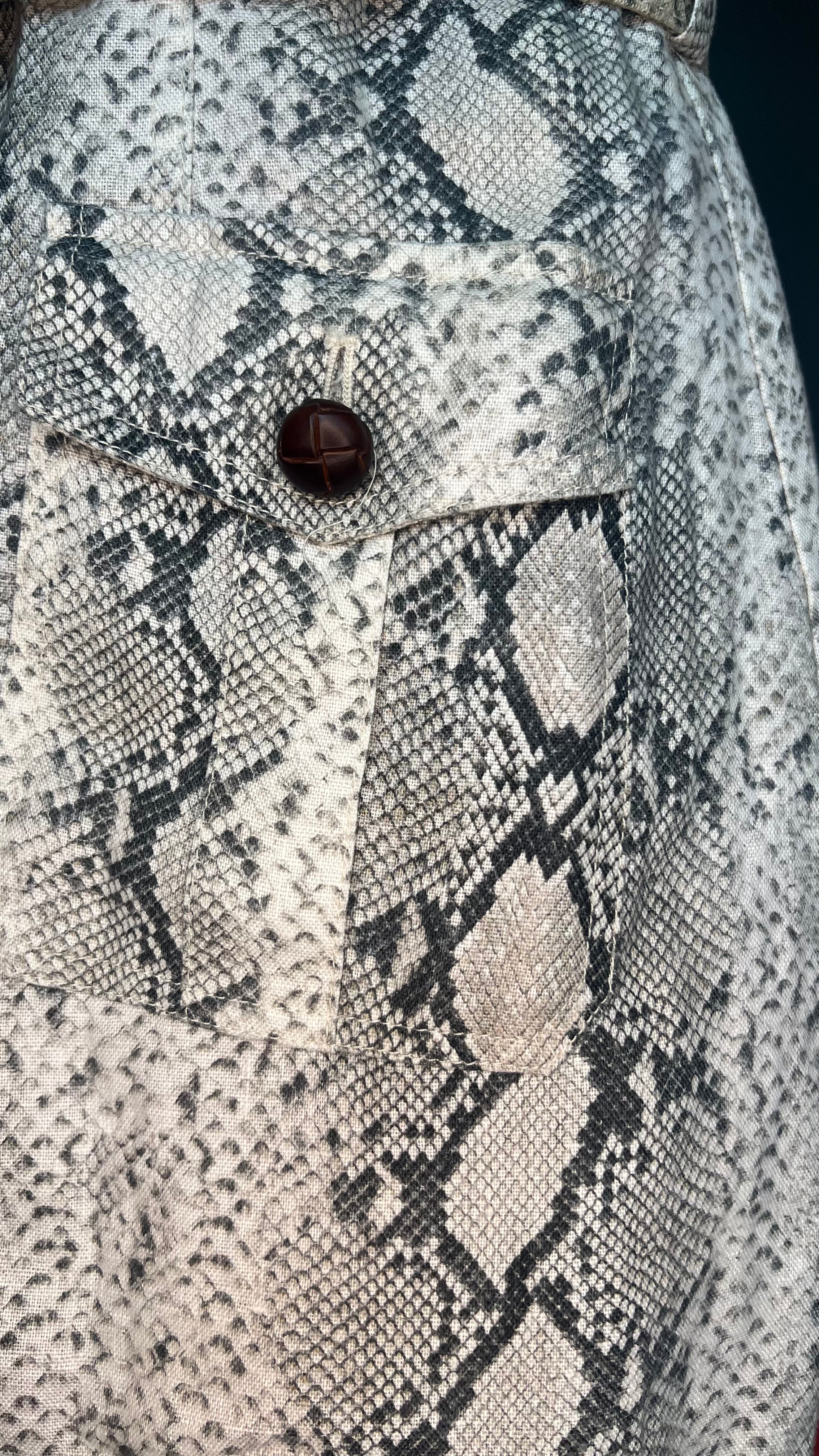 Vestido Zimmermann Snake