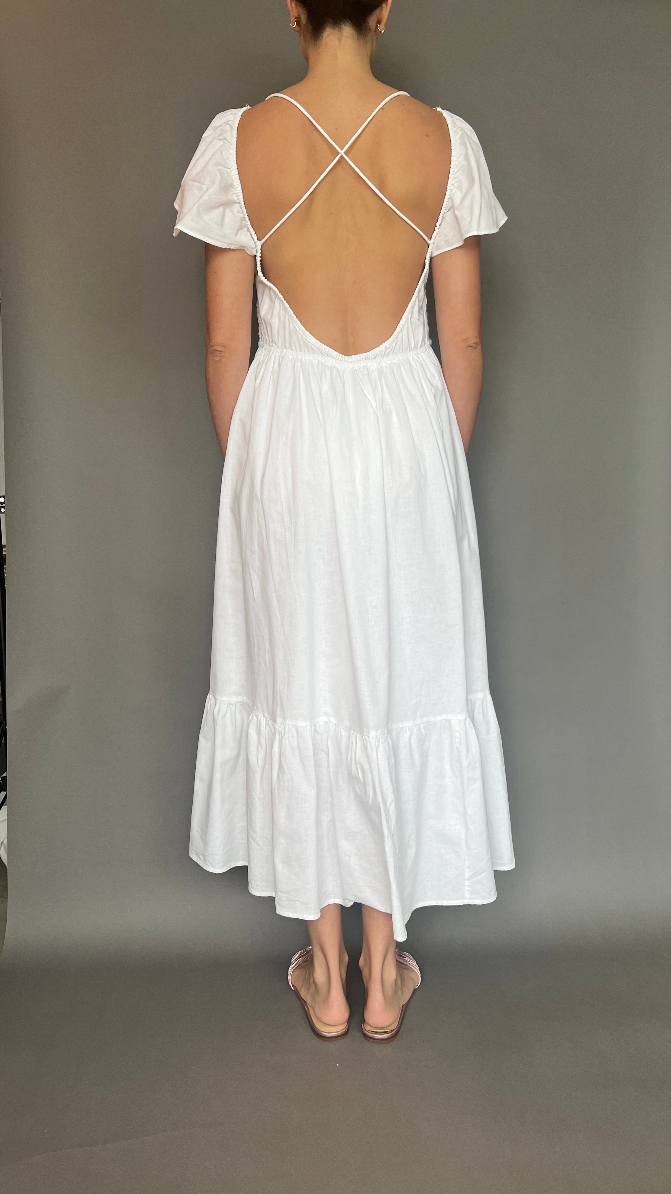 Vestido Zara Lace Blanco