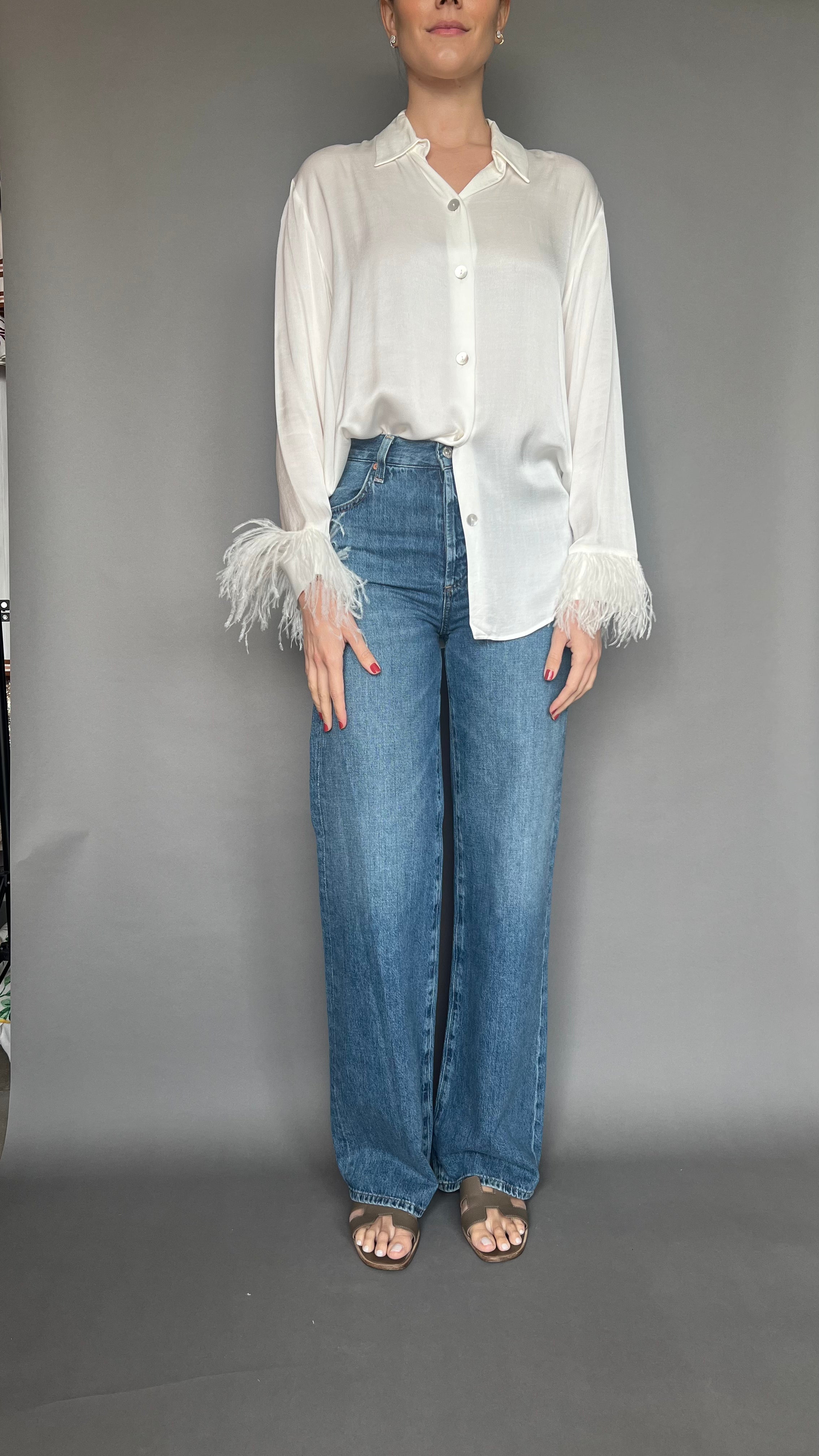 Top Zara Beige